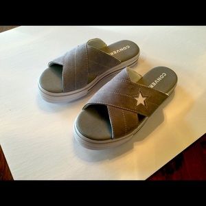 Converse Suede Grey Sandal